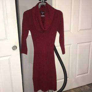 Bebe knitted 3/4 sleeve dress